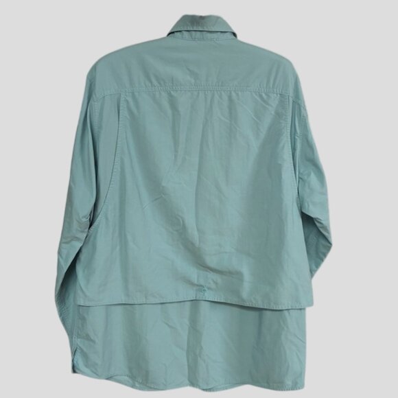 Eddie Bauer Men's King Salmon Classic Fit Long-Sleeve Shirt Size Med - Picture 4 of 15